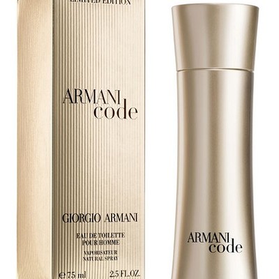 Standart armani code limited edition gold